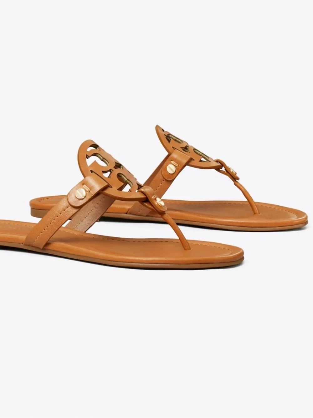Tory Burch Leather Miller Sandals
